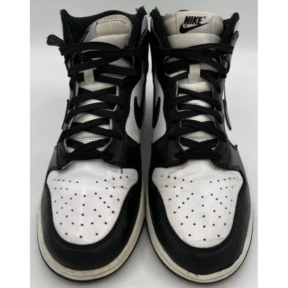Nike Dunk High Panda Black & White 2021 Men’s Size 9 Retro Sneakers DD1399-105